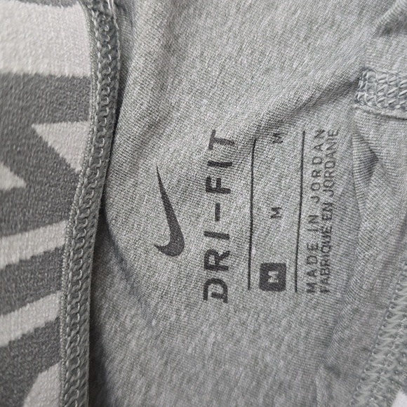 NIKE Kids Boys M Pro Gray Leggings Football Track Cold Gear - Picture 6 of 8